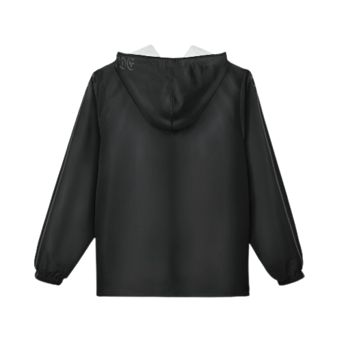 MXNDE Black Windbreaker