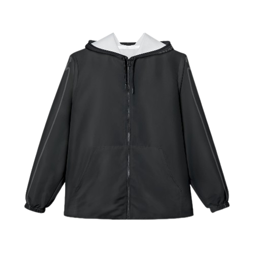 MXNDE Black Windbreaker